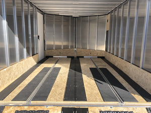 101"X12' Multi-Sport Durabull Snowmobile Trailer White DuraBull Trailers
