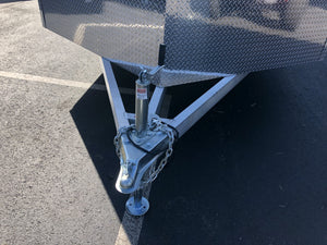 101"X12' Multi-Sport Durabull Snowmobile Trailer White DuraBull Trailers