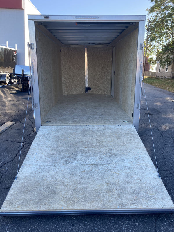 Durabull 7x14 Elite Series Enclosed Trailer Black Aluminum