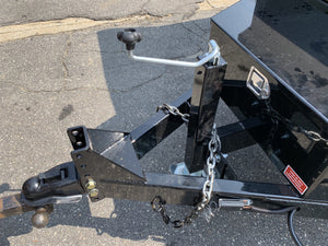 Griffin Dump Trailer 83"x12' Black 12,000 GVWR With Tarp Kit