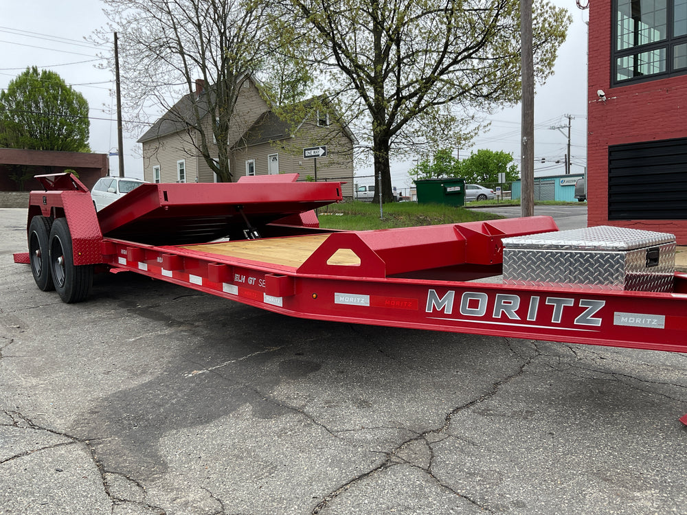 Gravity Equipment Tilt Trailer 81.5"x22' Moritz Red 16,000 GVWR