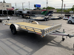 83x14 Aluminum Side/Rear Load ATV/UTV Trailer w/Stowaway Ramps High Country Trailers