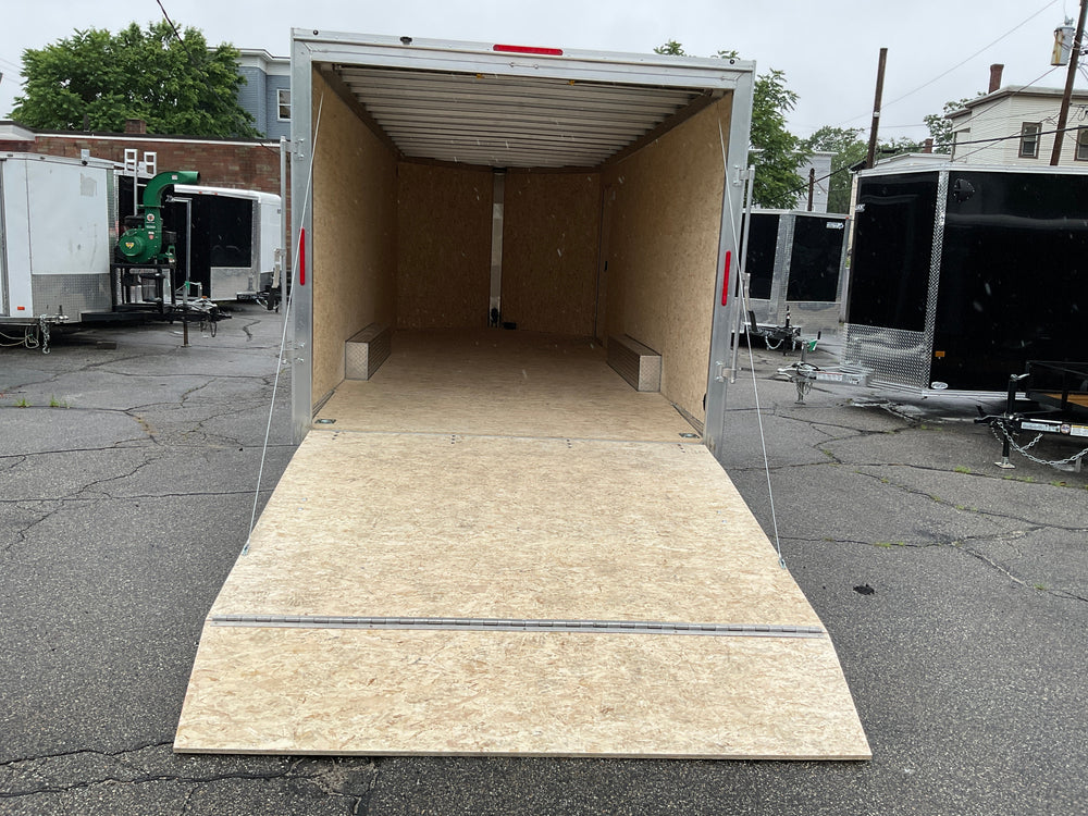 **Special Pricing** Enclosed Car Hauler Trailer 8.5'x20' V-Nose Black Ramp Xpress Aluminum Xpress Trailers