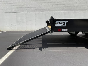 6′ X 16′ Car Mate Angle Iron HD Trailer (80″ WIDE) Solid Sides