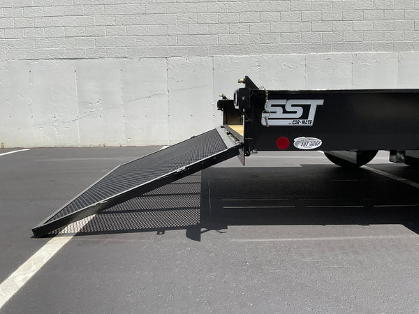 6′ X 16′ Car Mate Angle Iron HD Trailer (80″ WIDE) Solid Sides