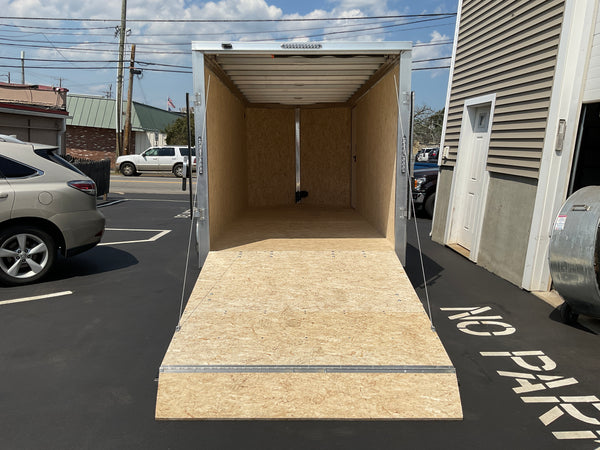Durabull Trailers 7x16 Elite Charcoal Ramp Aluminum Cargo Trailer
