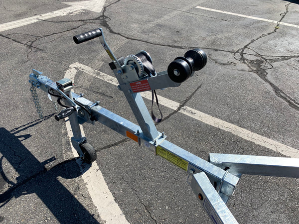 Watercraft Trailer Galvanized Load Rite single wide