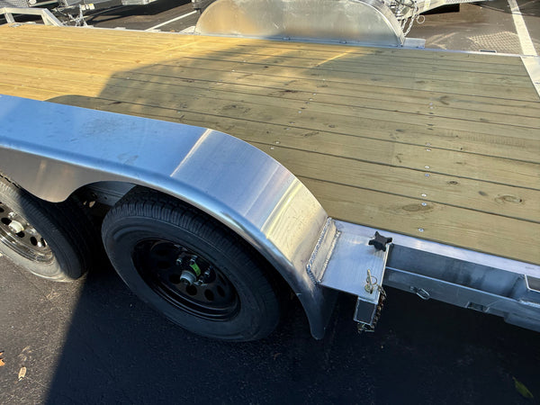 80"x18' High Country Aluminum Open Car Hauler Trailer w/Pressure Treated Deck High Country Trailers