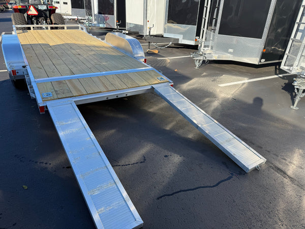 80"x18' High Country Aluminum Open Car Hauler Trailer w/Pressure Treated Deck High Country Trailers