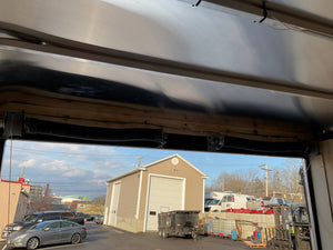 Enclosed Cargo Trailer 7'x14' Black Ramp Car Mate Avalanche Cargo 6"up Car Mate Trailers