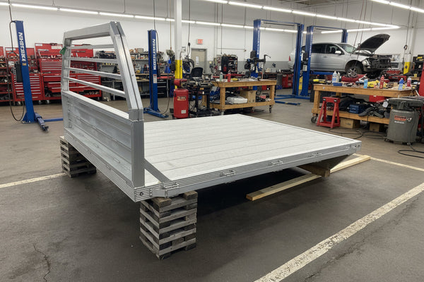AL08485 High Country Aluminum Truck Bed for Long Bed SRW Pick up High Country Trailers