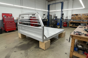 AL08485 High Country Aluminum Truck Bed for Long Bed SRW Pick up High Country Trailers