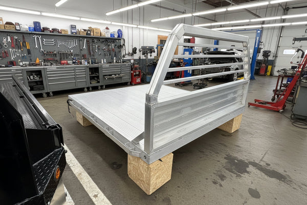 AL08485 High Country Aluminum Truck Bed for Long Bed SRW Pick up High Country Trailers