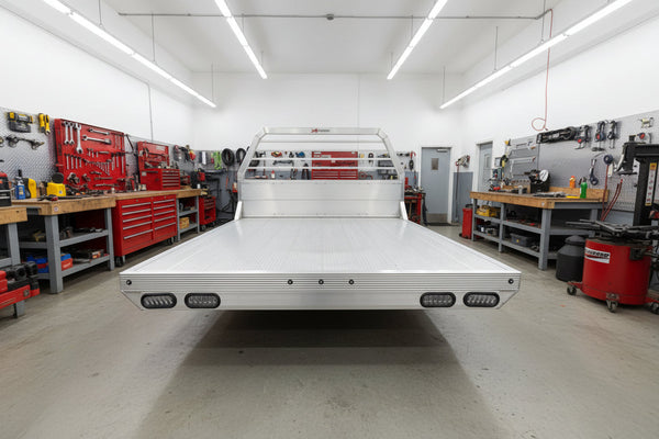 AL08485 High Country Aluminum Truck Bed for Long Bed SRW Pick up High Country Trailers