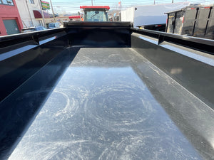 Dump Trailer 7'x16' Black Hawke 14000 GVWR with Ramps and Tarp Hawke Trailers