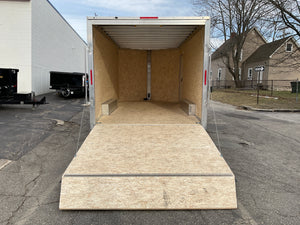Xpress Enclosed 8.5X16 XLT PRO Black Ramp Door 7000# GVWR High Country Trailers