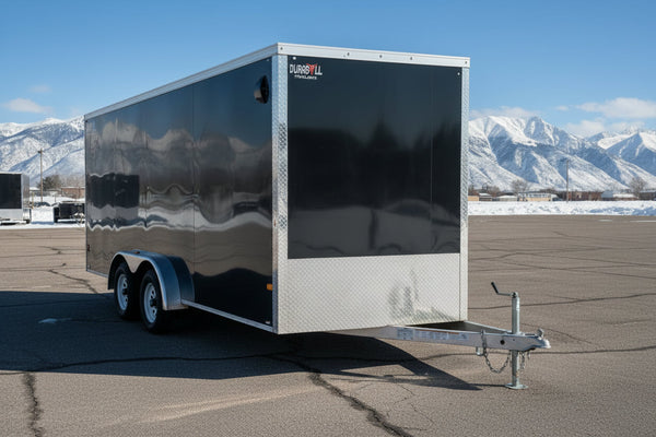 USED 2023 101"X14' Tandem Axle Multi-Sport DuraBull 10" Extra Height Snow Package DuraBull Trailers