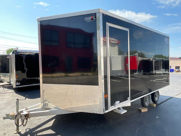 USED 2023 101"X14' Tandem Axle Multi-Sport DuraBull 10" Extra Height Snow Package DuraBull Trailers