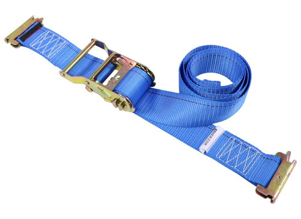 Erickson ATV E Track Tie-Down Kit w/ Ratchet Straps and Wheel Chocks - 1,500 lbs