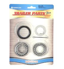 Trailer Parts Pro Hub - Hub & Drum Bearing & Seal Kit, For 2K Axles and BTR Spindles
