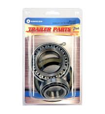 Trailer Parts Pro Hub - Hub & Drum Bearing & Seal Kit, For 5.2K - 6K Axles and #42 Spindles