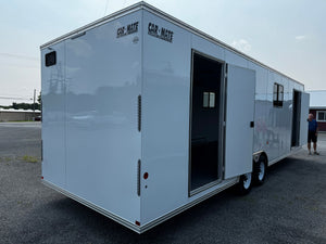 Car Mate Trailer Mobile Office Trailer Eagle Car Hauler Trailer 8.5'x28' Car Mate Trailers