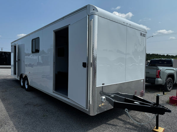 Car Mate Trailer Mobile Office Trailer Eagle Car Hauler Trailer 8.5'x28' Car Mate Trailers