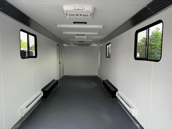 Car Mate Trailer Mobile Office Trailer Eagle Car Hauler Trailer 8.5'x28' Car Mate Trailers