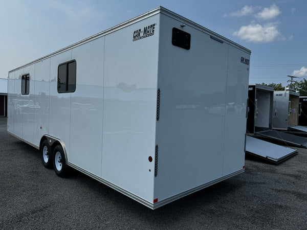 Car Mate Trailer Mobile Office Trailer Eagle Car Hauler Trailer 8.5'x28' Car Mate Trailers