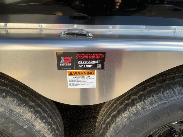 Enclosed Cargo Trailer 7'x16' BLACK RAMP Car Mate Sloped V-Nose 7' Interior UTV Escape Door Car Mate Trailers