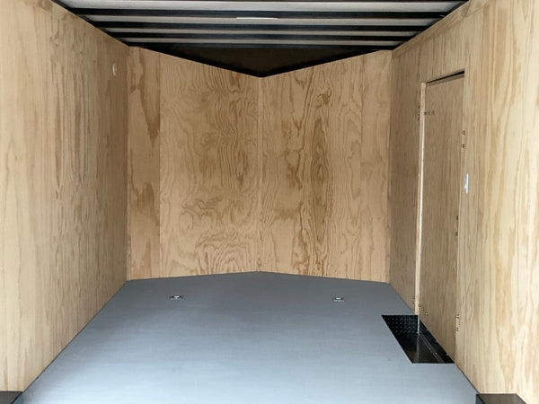 Car Mate Trailers Custom Enclosed Car Hauler Trailer 8.5'x24' Black Car Mate Avalanche 9990 GVWR, 7' Interior Height, Extended Tongue, Adj. Coupler, 8k Tongue Jack, Get-Out Man Door, 4 HD D-Rings, Lifetime + 5 Year Warranty