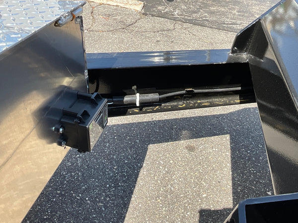 Moritz International Commercial Grade Equipment Trailer 81.5"x20' Moritz Black 14,000 GVWR, Cold Formed 8" I Beam, Aluminum Tool Box, Aluminum Ramps, Torsion Axles, 4 Bolt Forged Coupler, Tie Downs Between Fenders, HD Stake Pockets, 2 Year Warranty Moritz International