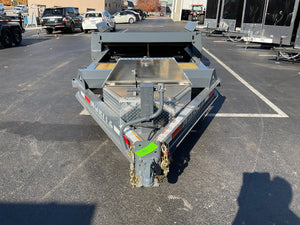 Gravity Equipment Tilt Trailer 81.5"x20' Moritz Charcoal  14,000 GVWR Moritz International