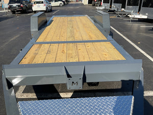 Gravity Equipment Tilt Trailer 81.5"x20' Moritz Charcoal  14,000 GVWR Moritz International