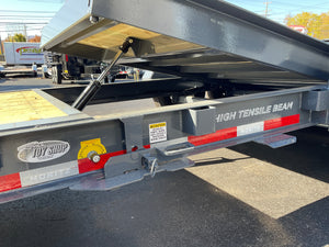 Gravity Equipment Tilt Trailer 81.5"x20' Moritz Charcoal  14,000 GVWR Moritz International