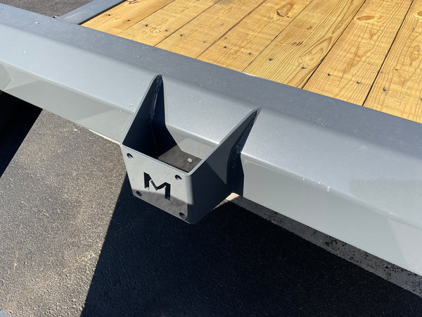Gravity Equipment Tilt Trailer 81.5"x20' Moritz Charcoal  14,000 GVWR Moritz International