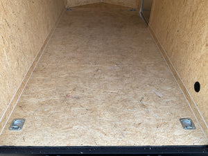 Enclosed Cargo Trailer 6'x12'+2'V SILVER RAMP Covered Wagon Covered Wagon Trailers