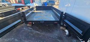 Griffin Dump Trailer 5'x8' BLACK 5K GVWR Griffin Trailers