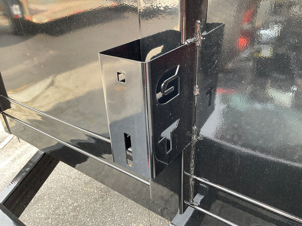 Griffin Dump Trailer 83"x14' Black 14K GVWR with Ramps