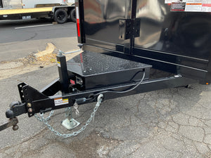Griffin Dump Trailer 83"x14' Black 14K GVWR with Ramps