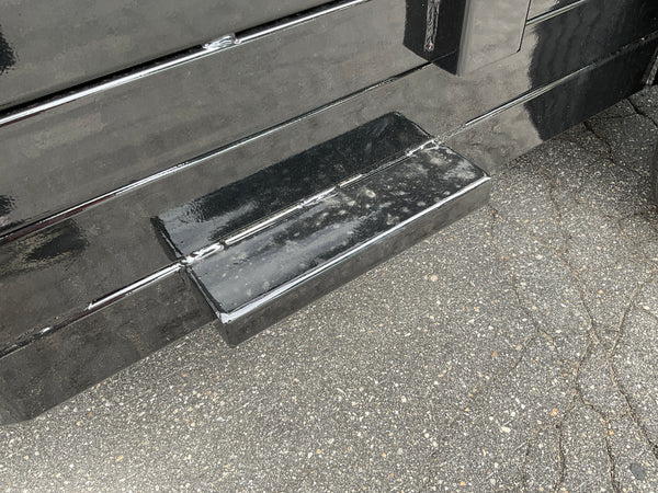 Griffin Dump Trailer 83"x14' Black 14K GVWR with Ramps