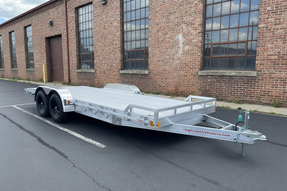 80"x20' High Country Aluminum Open Car Hauler 10k Trailer w/Aluminum Deck High Country Trailers