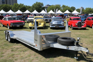 Hillsboro AOCT5.2K-22 2R F/G Open Aluminum Car Hauler 22' 9990 Gvwr Ron's Toy Shop, Inc.