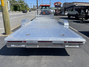 Hillsboro AOCT5.2K-22 2R F/G Open Aluminum Car Hauler 22' 9990 Gvwr Ron's Toy Shop, Inc.
