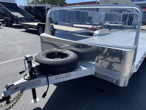 Hillsboro AOCT5.2K-22 2R F/G Open Aluminum Car Hauler 22' 9990 Gvwr Ron's Toy Shop, Inc.