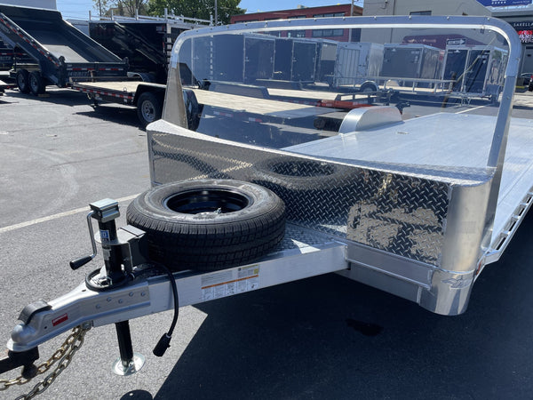 Hillsboro AOCT5.2K-22 2R F/G Open Aluminum Car Hauler 22' 9990 Gvwr Ron's Toy Shop, Inc.