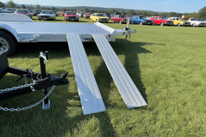 Hillsboro AOCT18 2R F/G Open Aluminum Car Hauler 18' 7000 Gvwr Ron's Toy Shop, Inc.