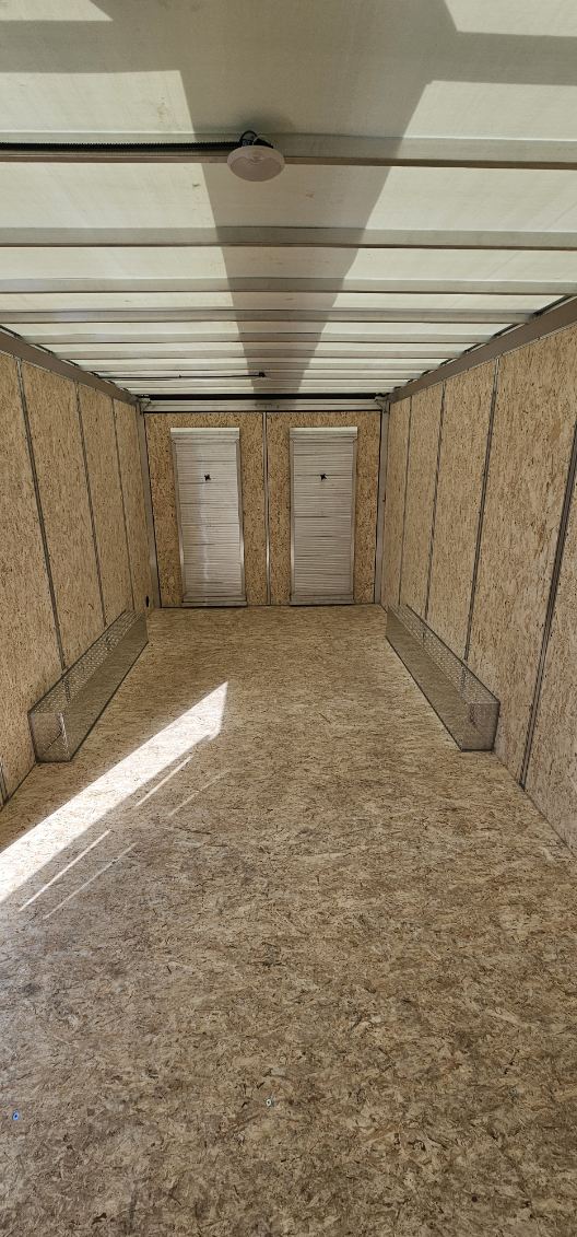 Xpress Enclosed 8.5X16 Black Ramp Door 7000# GVWR Ultimate Contractor Package Xpress Trailers