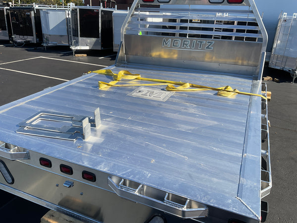TBA 7’x8’6″ Moritz Aluminum Truck Bed For Long Bed Single Rear Wheel Pick-up Gooseneck set up