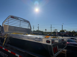 TBA 7’x8’6″ Moritz Aluminum Truck Bed For Long Bed Single Rear Wheel Pick-up Gooseneck set up
